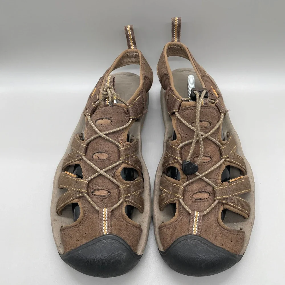 Keen Arroyo II Hiking Sandals‎ Mens 10.5 Brown Waterproof Trail Shoes Outdoor